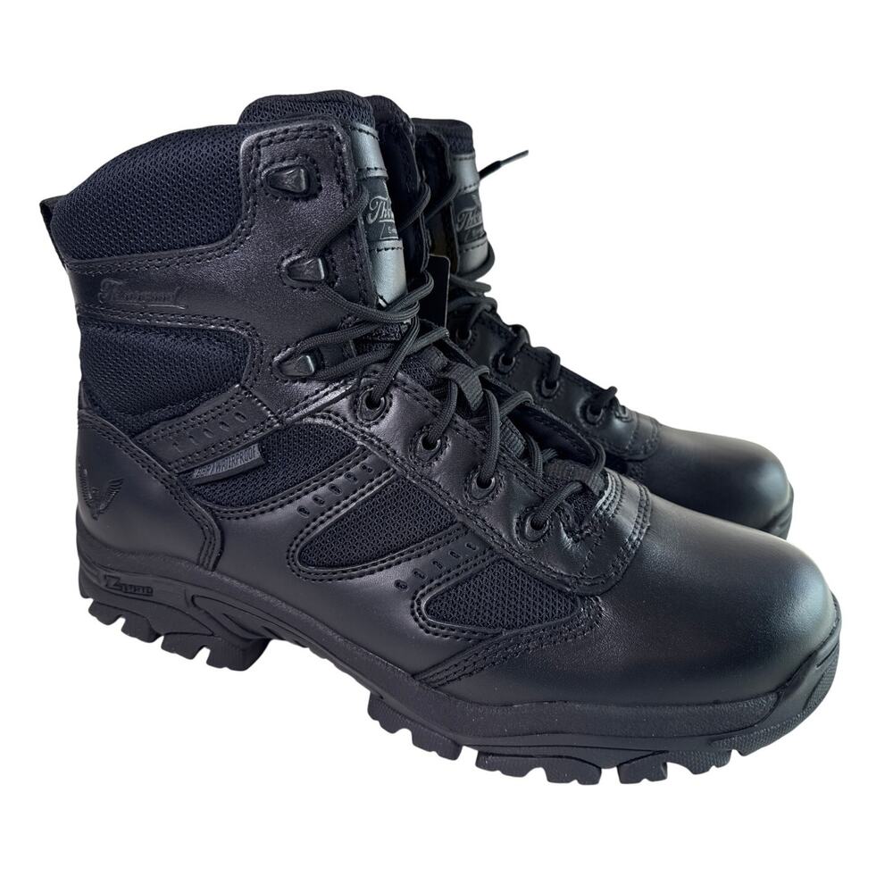 Thorogood The Deuce 6" Tactical Boots Size 10.5‎ Waterproof Side Zip 834-6218